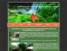 Tablet Screenshot of pousadaflordaserra.com